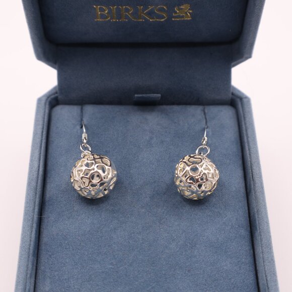 925 Silver Heart Filagree Earrings - Picture 2 of 4